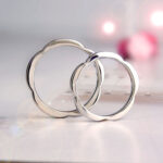 大阪のカップルが手作りした花びら型の結婚指輪