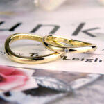 大阪のカップルが手作りしたイエローゴールドの結婚指輪