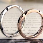 大阪のカップルが手作りした花びら型の結婚指輪