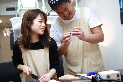 京都から来店のお客様